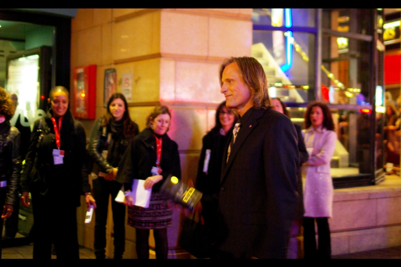 So there you go. Charlize Theron didn't show up. Still... Viggo Mortensen has street cred.