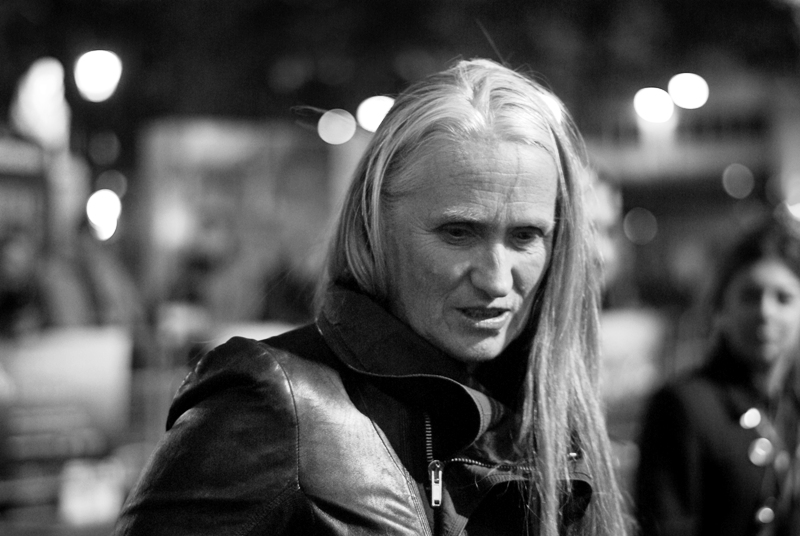 Looking rather awesomely like an older version of Kadaj from Final Fantasy Advent Children (and that's possibly the most obscure movie reference you will ever hear me make), this is Director Jane Campion - who won an Academy Award (TM) for best screenplay for "The Piano" in 1994 (as well as a Best Director nomination that same year)