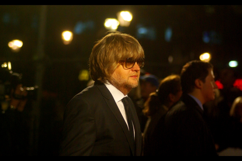 Excitingly, this was an 'and other' mis-fire where I looked at the hair and the sunglasses at night and the groovy posture and went 'celeb for sure'. Instead, he was the companion of somebody wireimage identified as Alison Goldfrapp. Whom I *didn't* photograph. Oops!