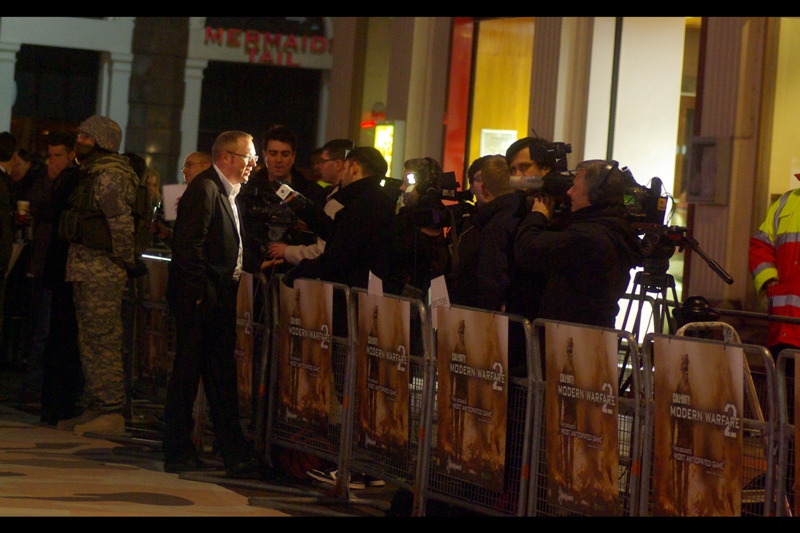 "Sure, I've played Tetris. What game is this a premiere for?"