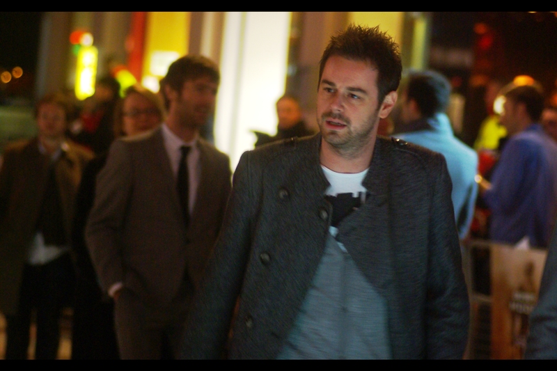 This is Danny Dyer. Insert anecdote > here <. (He's an actor, that's all I know!)