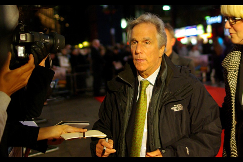 It's The Fonz! By which I mean…. I'm far too young to know who this guy is. I'll need to check the internet. Bring on Richard Branson already. (My mental attitude might have been caught by Mr Winker, who not only declined to sign my proferred travel journal, but left the pen he was holding flat on the open page before walking away. Yikes!)