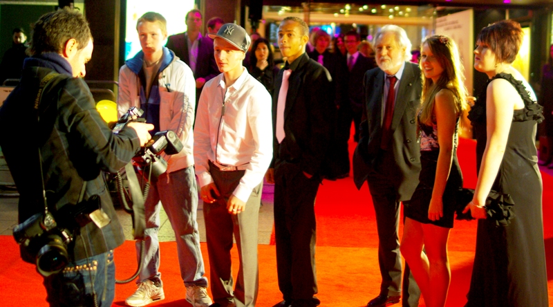 This is the cast and crew of 'We are the People we've been waiting for' who could be bothered to pose as a group (_thanks, Fonzie_). Owing to a complete lack of pictures on IMDB and wireimage and gettyimages for this film, I don't know who any of these people are.