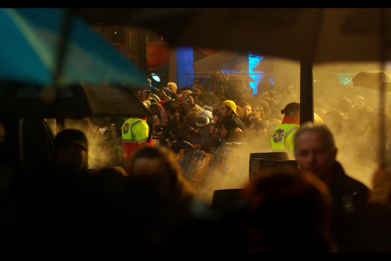 And Yellow Cap Guy, front and centre.