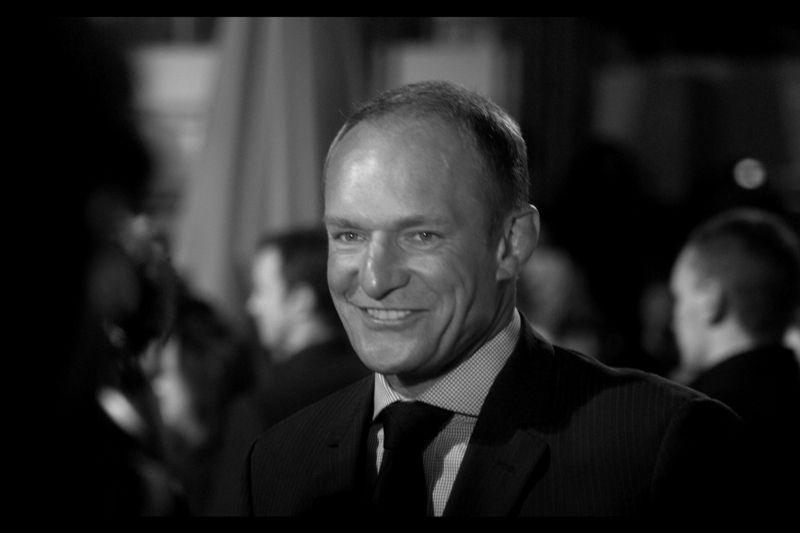 Former South African captain Francois Pienaar, whose part in the movie is played by Matt Damon, scored an invite. (Sadly, Nelson Mandela did not attend)