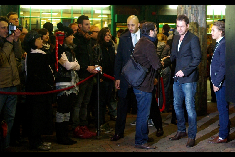 Our hero has arrived, and he's looking for the elusive red carpet that's nowhere to be found.