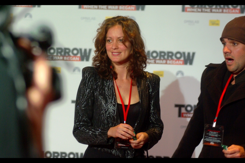 Whereas this may or may not be Susan Sarandon, who is not in this film and likely has no reason to be in the country.