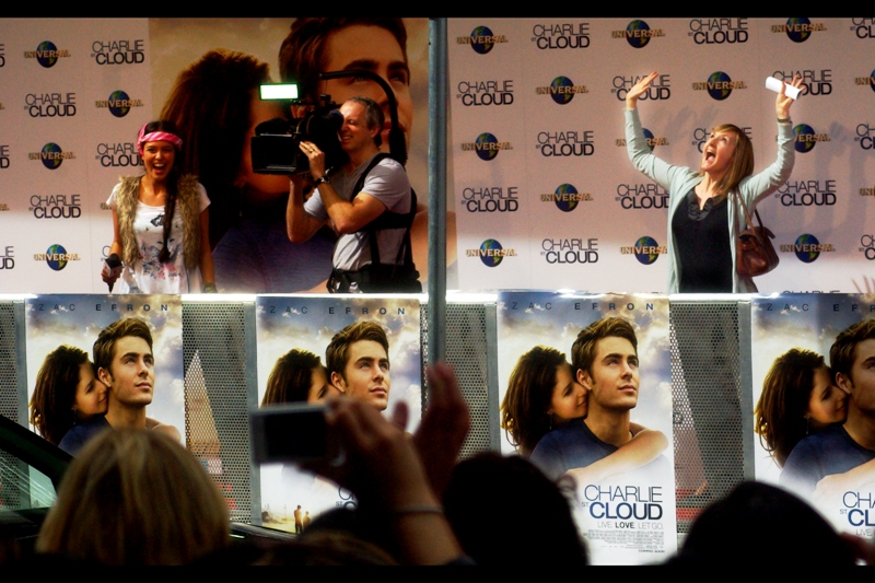 Praying for Efron, I'm guessing? Awesome. I hear he's totally coming.