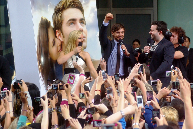 Zac Efron uses his platform at the premiere of "Charlie St Cloud" to urge the young female population of Parramatta to Fight Tha Powah!!!
