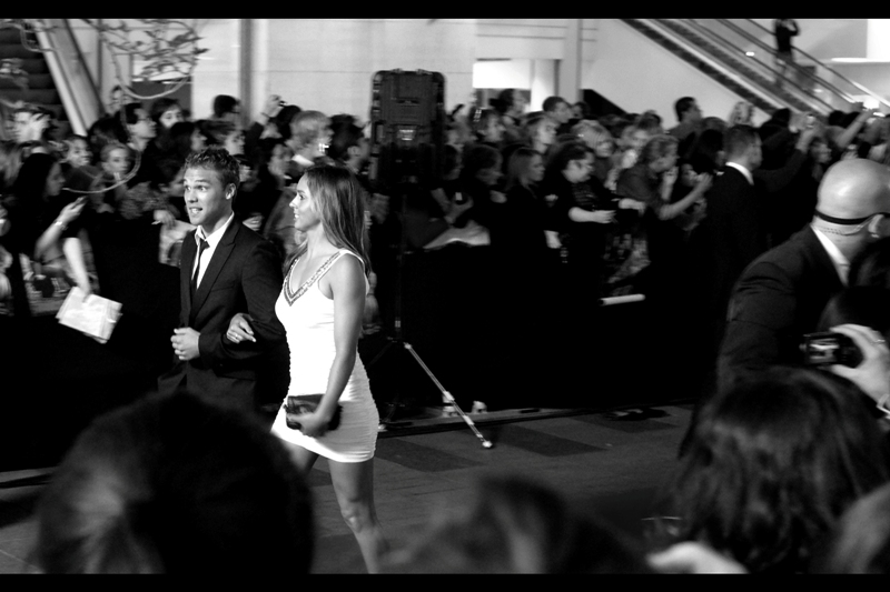 Hey, it's that guy from "Tomorrow When The War Began" and "The World Premiere of Thor". And a girl in a white dress.