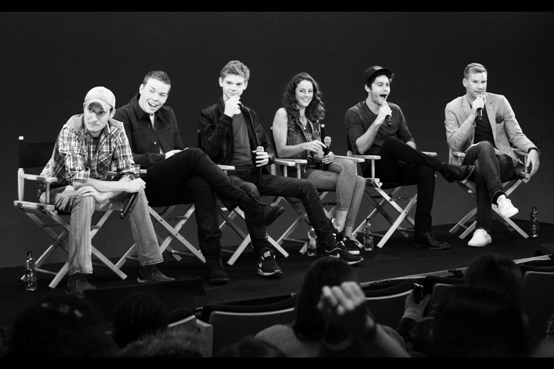 We in the audience all swore never to reveal the question that was asked that provided such differing (yet non-extreme) facial expressions from the Panel.