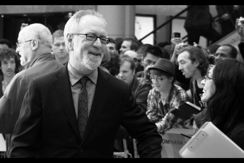 I feel like I should know who this is, and by default I'd guess he's the director but imdb informs me that Tom Hanks is the director of this movie... and this is not Tom Hanks.