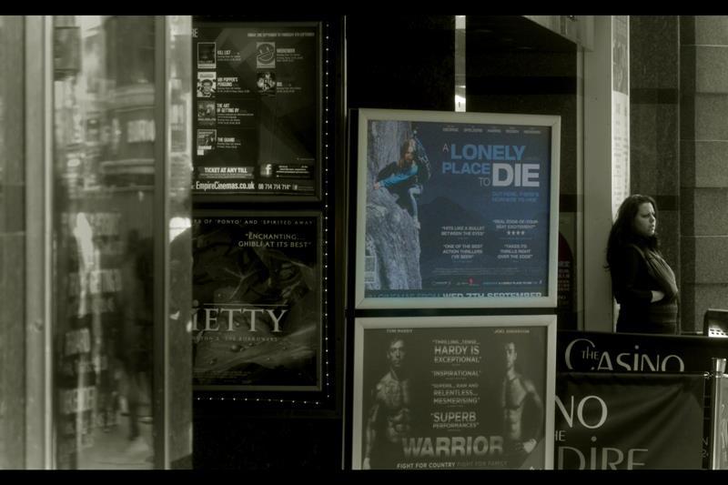 Possible cause for optimism: somewhere inside this cinema, we spotted two (2) paparazzi looking slightly lost. I also recall at this point that the last time I saw Australian actress Melissa George (the girl on the poster) was about 15 years ago when she was a pretty 20-something on the cover of TV Week. Would we even recognise her if she walked past?