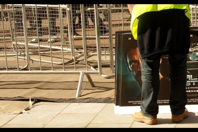 Hugh Jackman? Likes the way you tie your jumper around your pants.