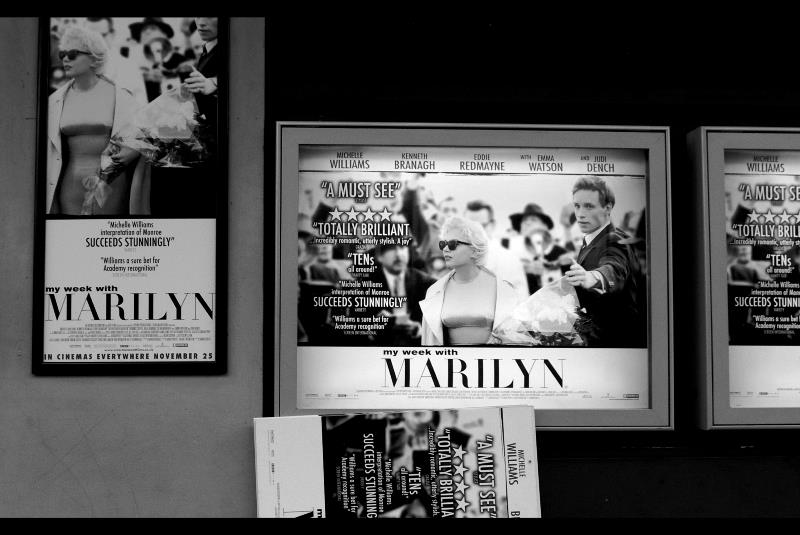 Michelle Williams, who plays Marilyn Monroe in the film, didn't attend the premiere. But, of all things, fans of the Harry Potter films were in for a treat. Read on...