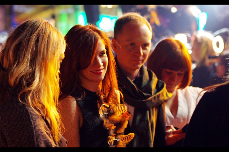 No idea, but I think that the pheasant that died for her necklace (?) did not do so in vain.