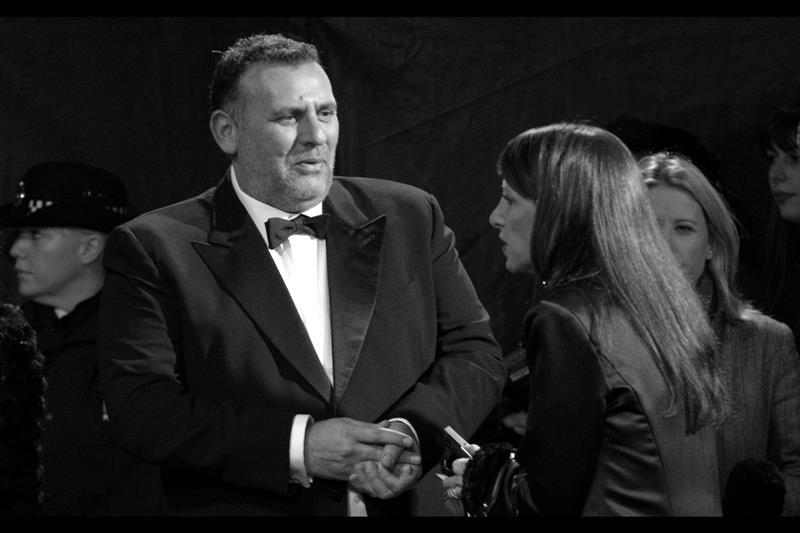 I don't know who this is. It's not Martin Scorcese, but apparently he's a producer. The movie, to be fair has ten of them, and even Johnny Depp is one (he didn't attend the premiere). I might have to check... maybe I was one? I mean... I DID attend the premiere.
