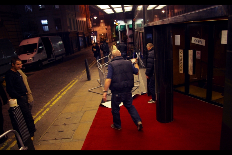 It's not about the size of your red carpet, it's about the fact that you've GOT one! Well played, Curzon Mayfair!