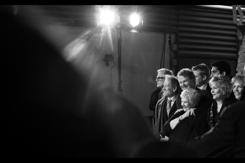 Group shot. (I'm clearly not in the press pen, but I'm still somewhat pleased with it)