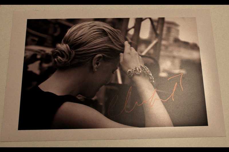 Charlize Theron joins Reese Witherspoon and Will Smith as stars who have signed photos taken by me at an earlier premiere (woo!). Big thanks to Master Sensei Mo, and of course Miss Theron.