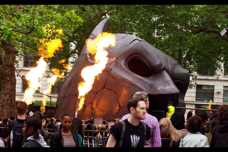 Woo! Pyrotechnics interlude!