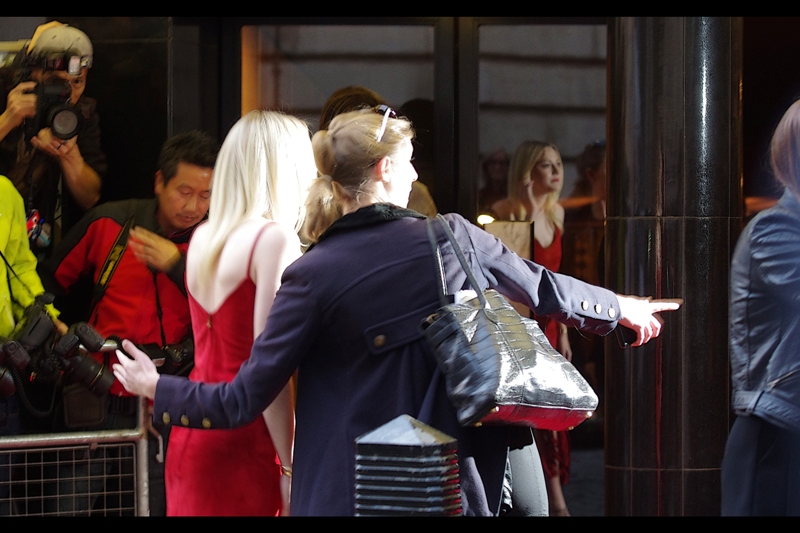 Dakota Fanning reflected in a side window? I'll take it under the circumstances...