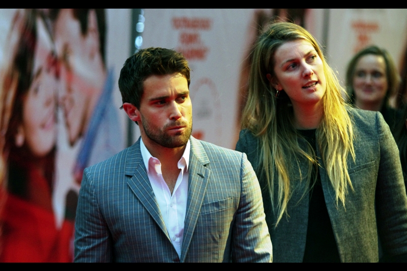 I'm not entirely sure whether this is actor Christian Cooke, who is in this film... but I'm loving the symmetrical way the tie-less shirt is unbuttoned on that pinstripe suit... in the absence of anything else to add for a comment at this time.