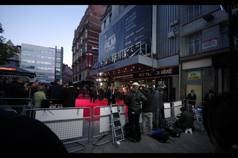 The four-step ladder, stilts and a remote controlled drone weren't necessary at this particular event.