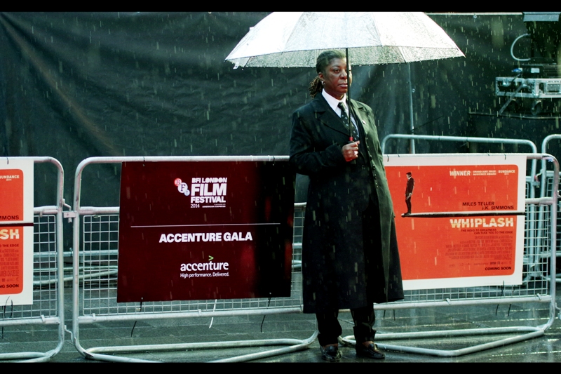 The rain was forecast, and eventuated. I didn't bother with an umbrella and went straight for a waterproof ski jacket (in black : I like to stay formal at events like these)