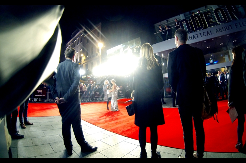 And one more photo from the GoPro. By no means the worst photo I've taken at a premiere.