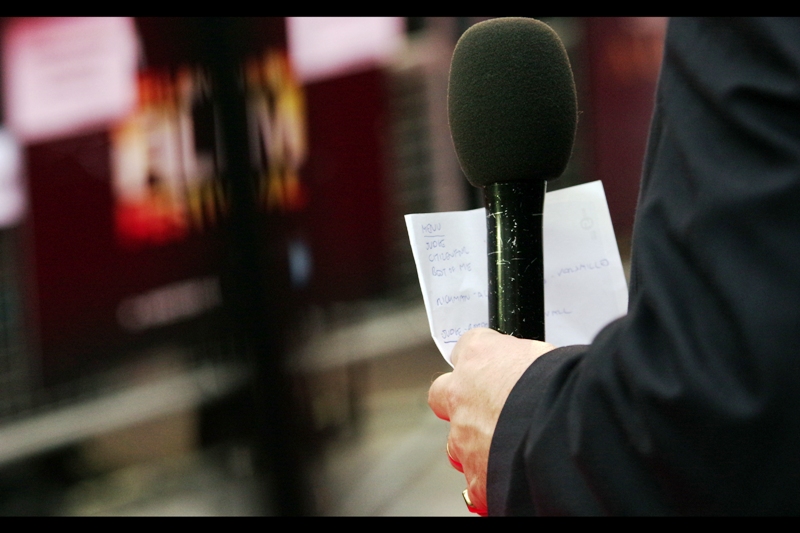 BBC reporter near me clutches interview questions nervously, has one last look to ensure that the words "Harry", "Potter" don't appear - even out of context - anywhere... and hopes that he doesn't accidentally refer to the film "A Little Chaos" as in any way "magical"