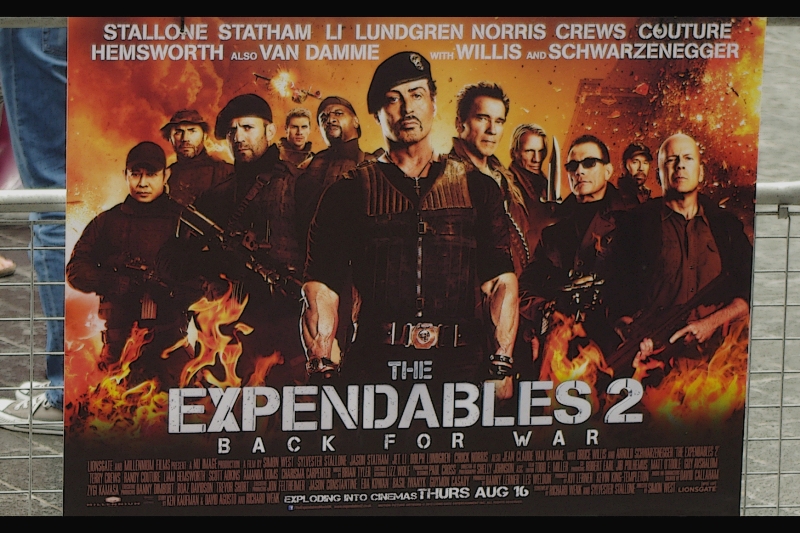 No matter how much 'Teh Awesome' the cast of this film is, I can not believe that NOBODY at the studio went "No women on the poster? Or presumably in the film? Not even ONE?" . I mean, where is Scarlett Johansson or Kate Beckinsale when you need them?
