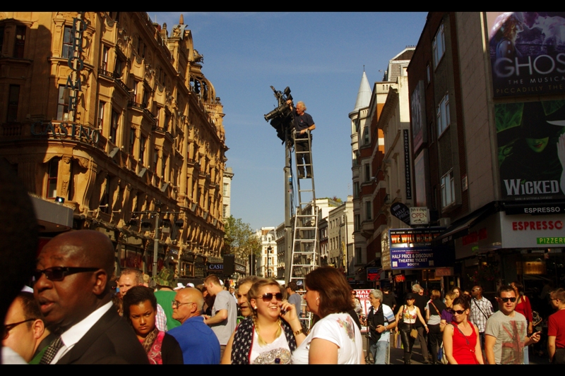 If this guy gets away with this, I'm taking scaffolding to premieres from now on