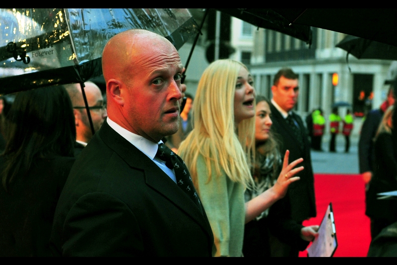 Security Dude clearly doesn't believe that I've watched Sofia Coppola's "Somewhere" starring a 12 year old Elle Fanning, as well as JJ Abrams' "Super8". But I have. Both were good, and she was great in both.