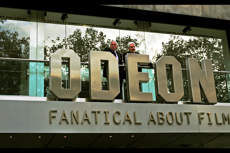 Surveying their Domain - the heads of security (?) at most red carpet events (I'm sorry : I feel like I just leaked the two people on the top of the CIA's NOC list...)