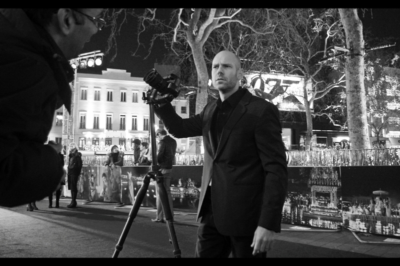 This is one of the Access All Areas red carpet photographer. I should hate him more than life itself, but I have to concede he is pretty awesome. He even rocks baldness! I have a ways to go before I can make that claim.