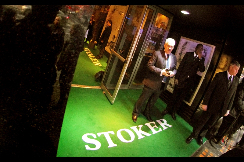 Director Chan-wook Park poses inside the cinema - he directed the movie Oldboy (2003) which is quite highly rated. I haven't watched it, but I've had the ending spoiled for me. (The 8mm makes it look like he's about 10 meters away -- he's actually less than half that)
