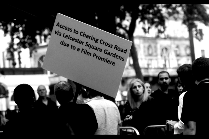 I feel my morose mood of late might actually improve if I also had a giant sign explaining what was going on. It would be nothing near this polite, though.