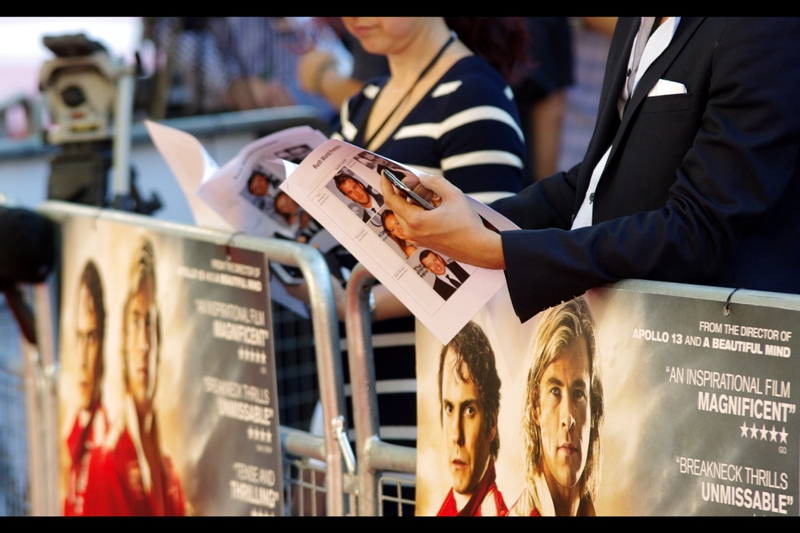 The List of attendees for this premiere was particularly impressive given both cast, crew and past/present Formula 1 drivers were expected to attend.