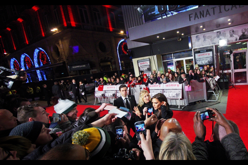 And now that I've photographed Hunchback Spice, I can with some proud indifference state I've now photographed all the Spice Girls - Baby and Sporty Spices at the "Pride of Britain Awards last year" , Scary Spice at the first "Hunger Games premiere" and Ginger Spice at "The Boat that Rocked". Next up : Bandmembers of Def Leppard!?