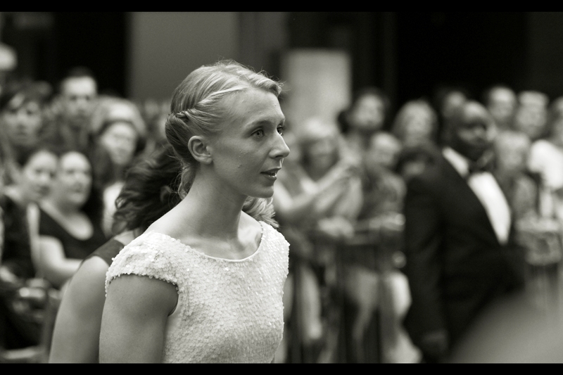 Human Female arrives. Which is odd, you would think, for a Man Of The Year awards (...no?)