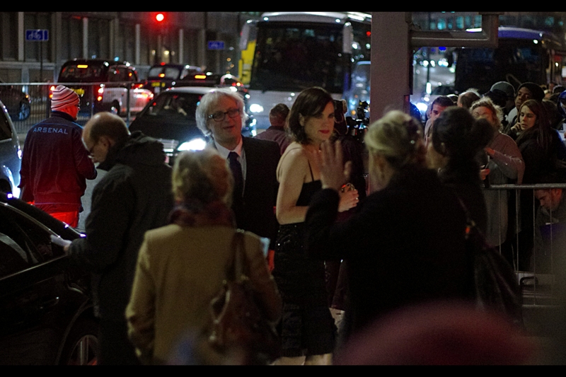 I think this is the filmmaking duo (?) behind My Week With Marilyn (checks imdb) - yes it is, director Simon Curtis and wife /actress Elizabeth McGovern.