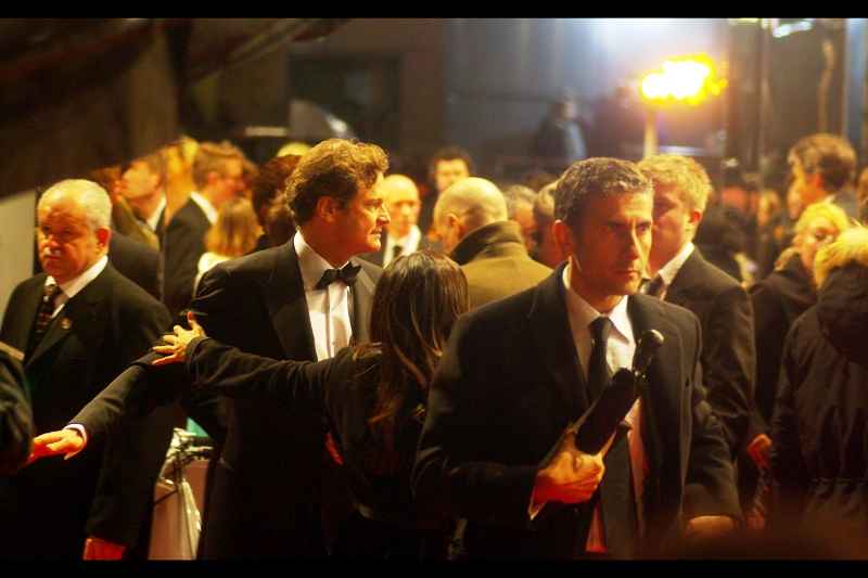 Colin Firth, who ended up winning the BAFTA for Best Actor for "A Single Man". In his acceptance speech, he said he wrote an email to the director declining the role offer but was distracted from sending it when his fridge repair man arrived, and Firth then later reconsidered it. I’m not making this up… (well.. Firth might have been… but he mentioned it in his speech)