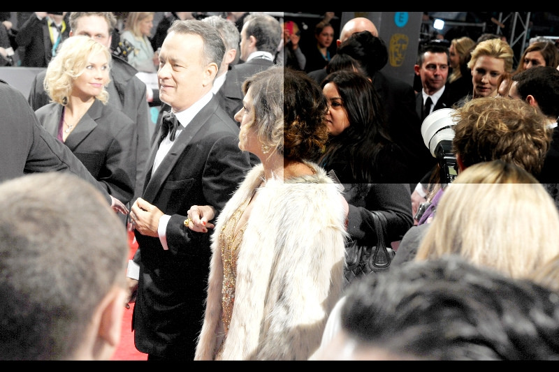 Amazingly, a second runthrough of the photos showed Cate Blanchett in the background of a photo I’d assumed was just Tom Hanks! (I’ll take my excitement where I can get it. Photographically speaking, I mean)