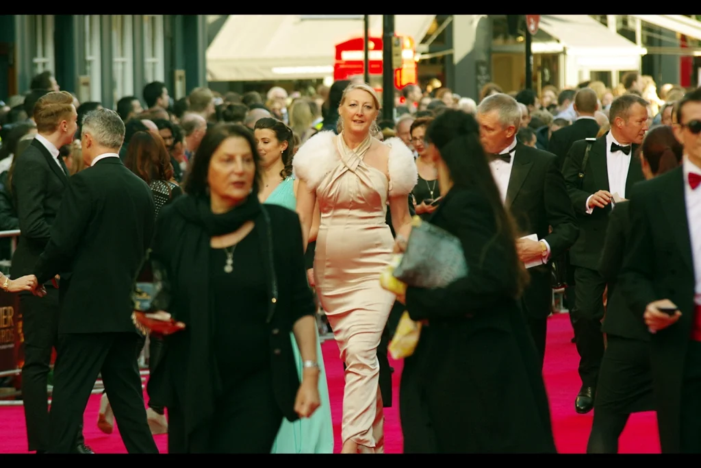 On any other day I’d quip that this is obviously Brienne of Tarth from Game of Thrones, however I photographed actress Gwendoline Christie at the 2014 Baftas back in February and she didn’t look quite as much likely to stab somebody carrying a tray of Hors D’oeuvres than this lady.