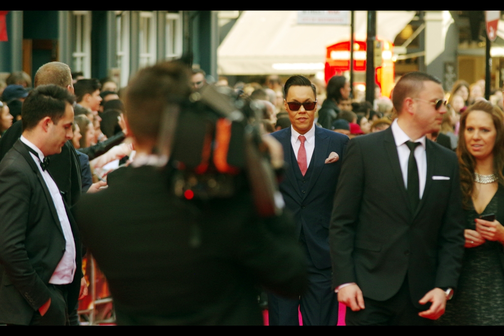 Guy with Hairstyle and Tie. (I assume that’s a theatre awards category, right?)