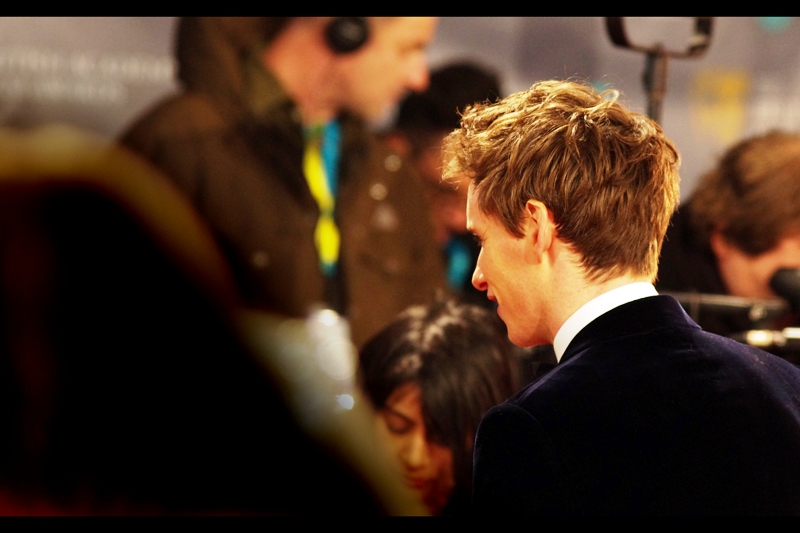 This is sadly as good a shot of Eddie Redmayne as I was able to get. A pity additionally because he ended up winning Best Actor on the night. I don't mind saying I'd have preffered Benedict Cumberbatch to win the award, even if only because I got better photos of him (refer below).
