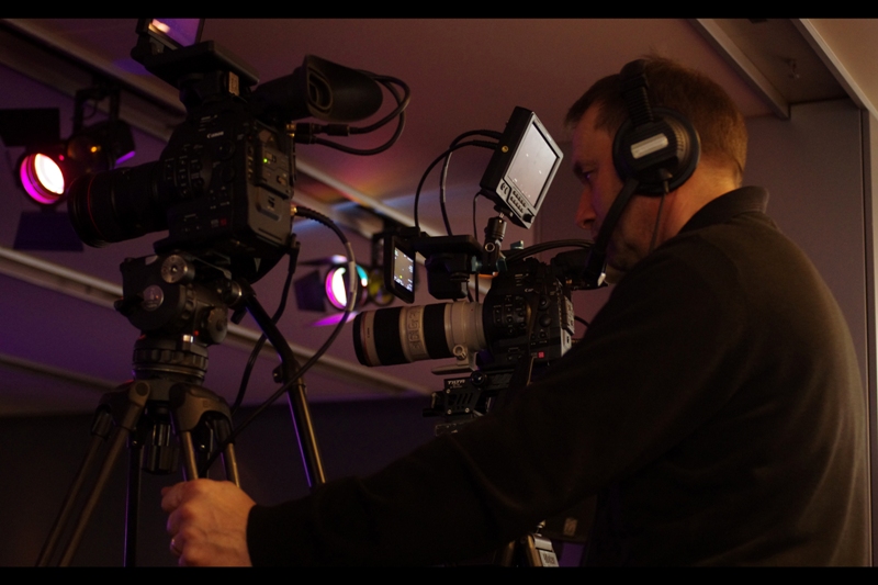 "My daughter is going to kill me if I don't take decent video of this event... I should probably get a third camera rig"