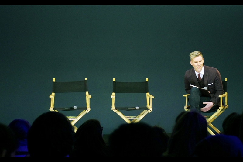 "For all you girls who've been waiting here since noon, if I told you Shailene and Theo weren't coming, how many of you would stay just to listen to me since you're already here?"