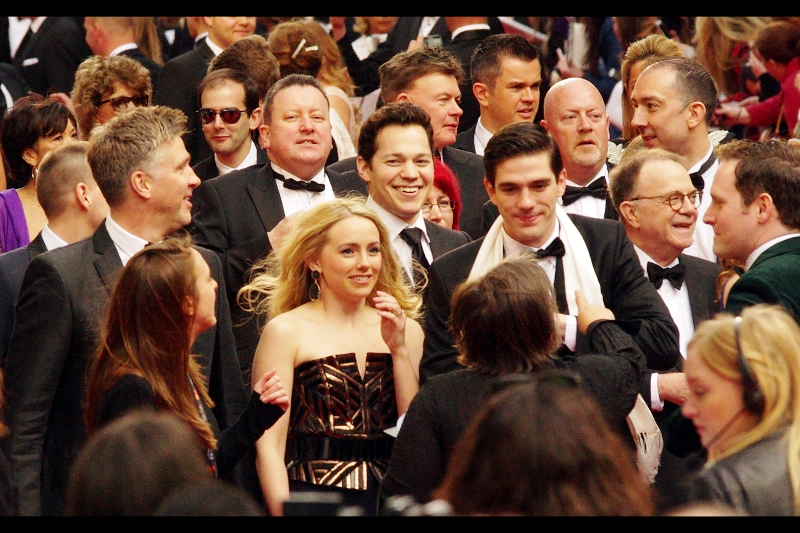 "I don't know who any of these people are. Please tell me they're not my co-stars in that play I'm in..."
